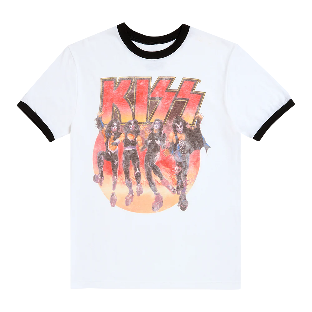 Destroyer Original Cover 50th Anniversary Ringer T-Shirt