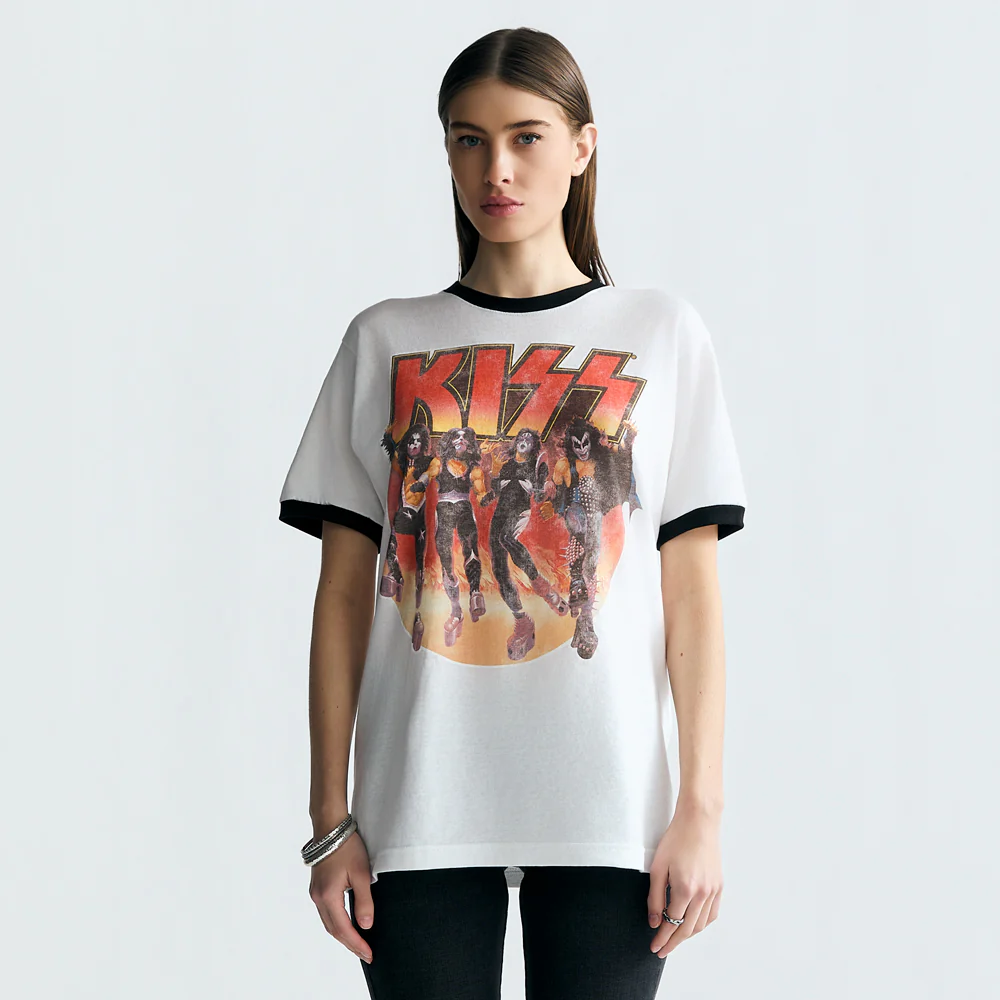 Destroyer Original Cover 50th Anniversary Ringer T-Shirt