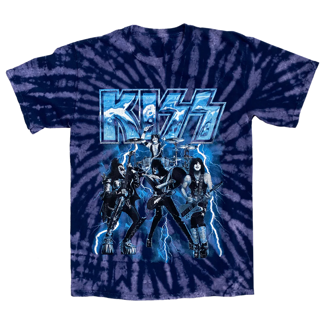 Lightning Tie Dye Tee