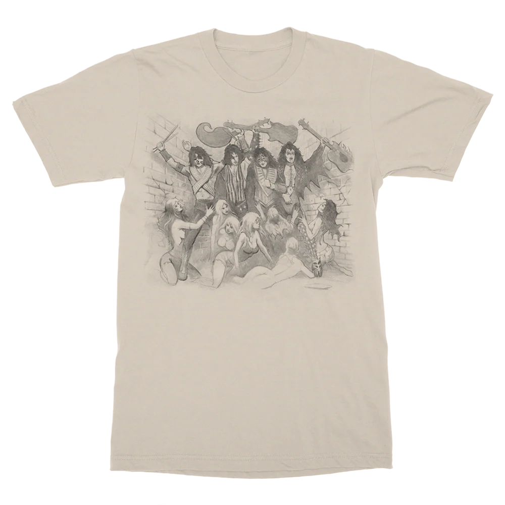 1950-love-gun-sketch-t-shirt-1.webp Love Gun Sketch T-Shirt