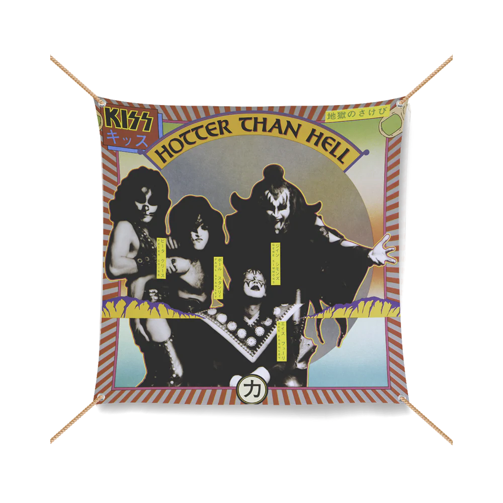 197-hotter-than-hell-wall-flag-1.webp Hotter Than Hell Wall Flag