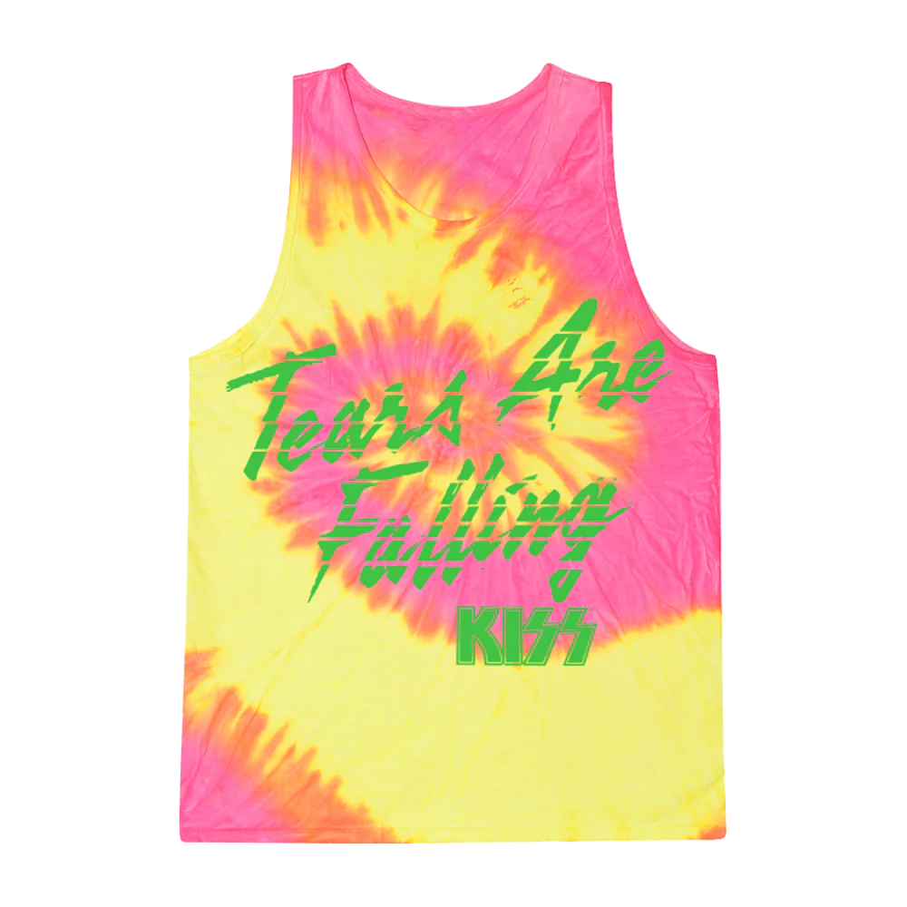 Tears Are Falling Tie-Dye Tank