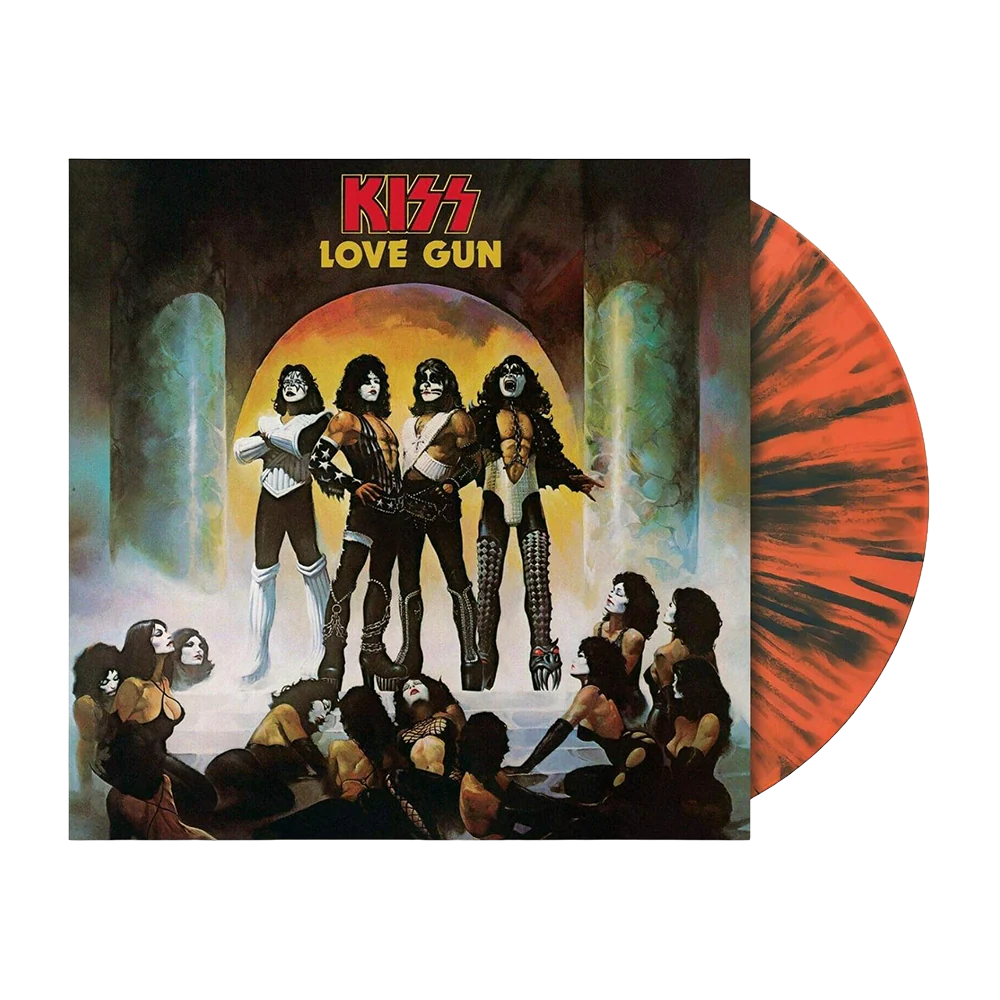 565-love-gun-lp-tangerine-and-aqua-1.webp Love Gun LP (Tangerine and Aqua)