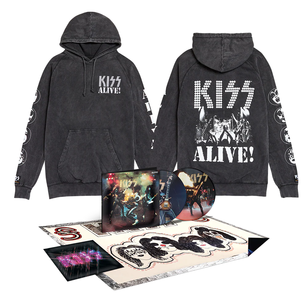 Alive! 50th Anniversary Deluxe Picture Disc + ALIVE! 50th Anniversary Sweatshirt