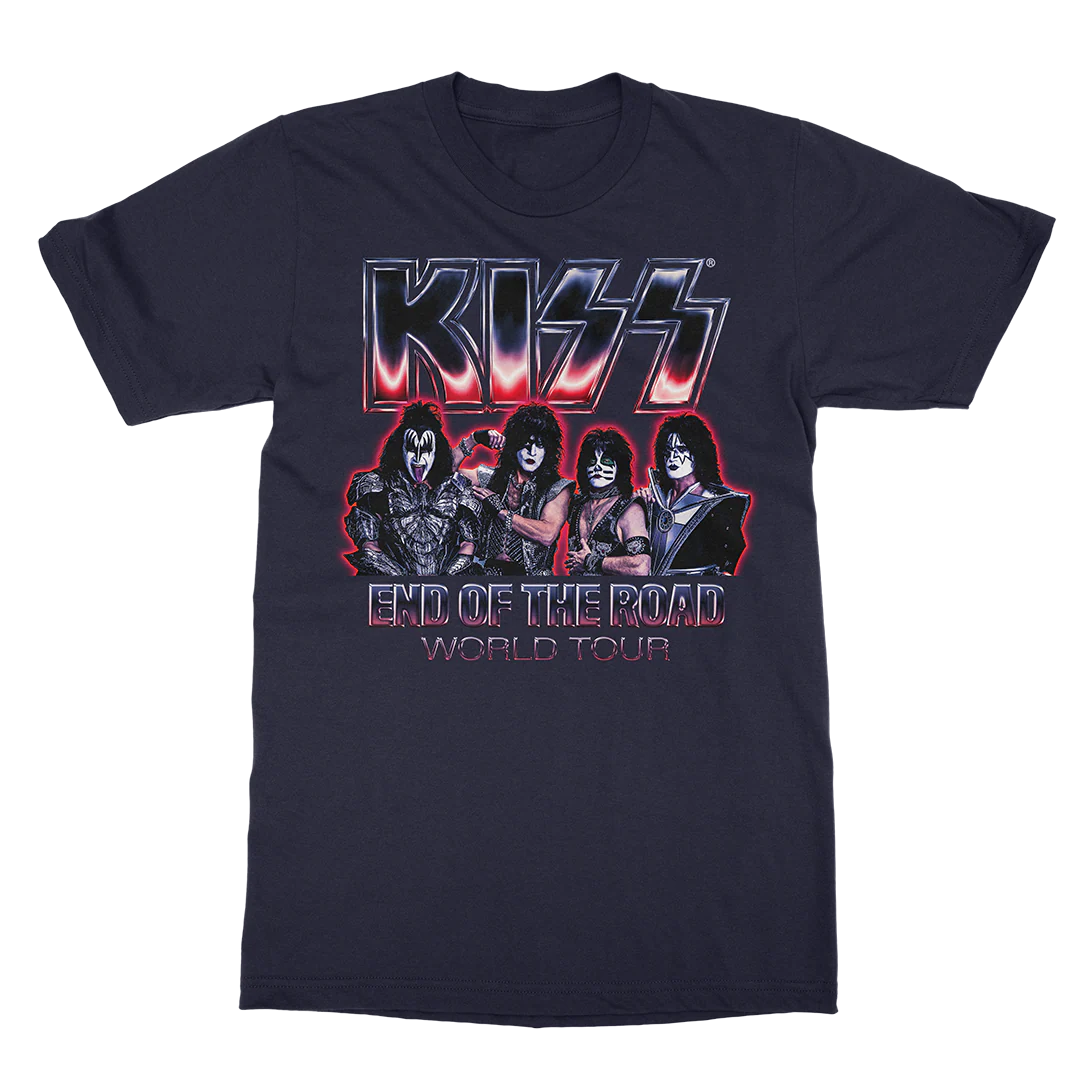 2020 Chrome Navy Tour T-Shirt